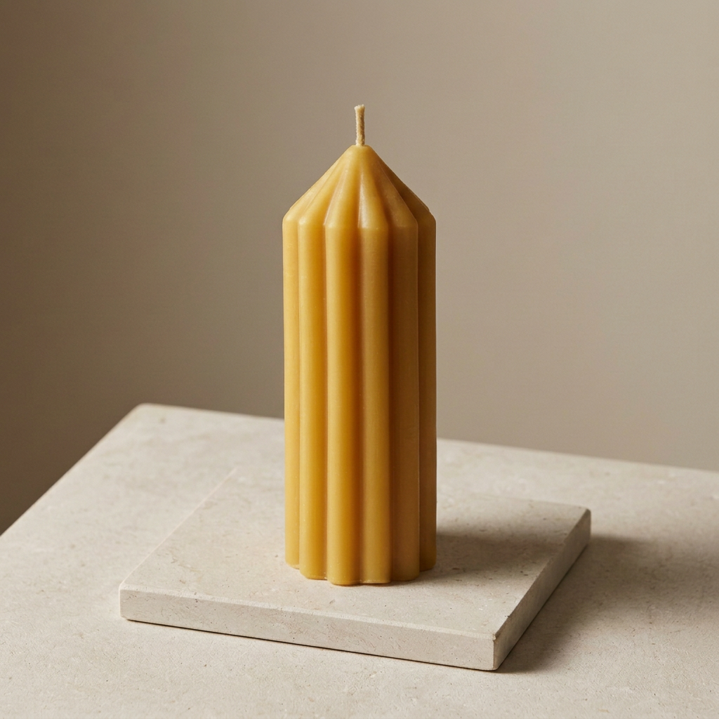 Remade third image matching the reference candle