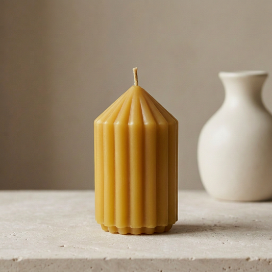 Second candle photo, straightened and retouched