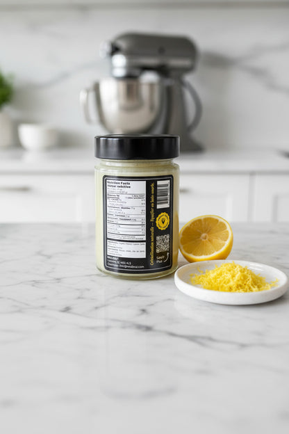 Miel Crémeux au Citron — Miel Brut du Québec & Citron Naturel | Mielbrut